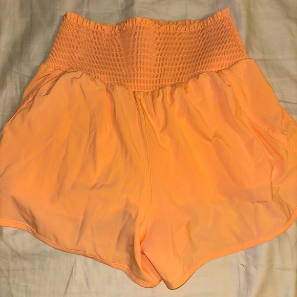 Orange Aerie Athletic Shorts - Picture 3 of 4